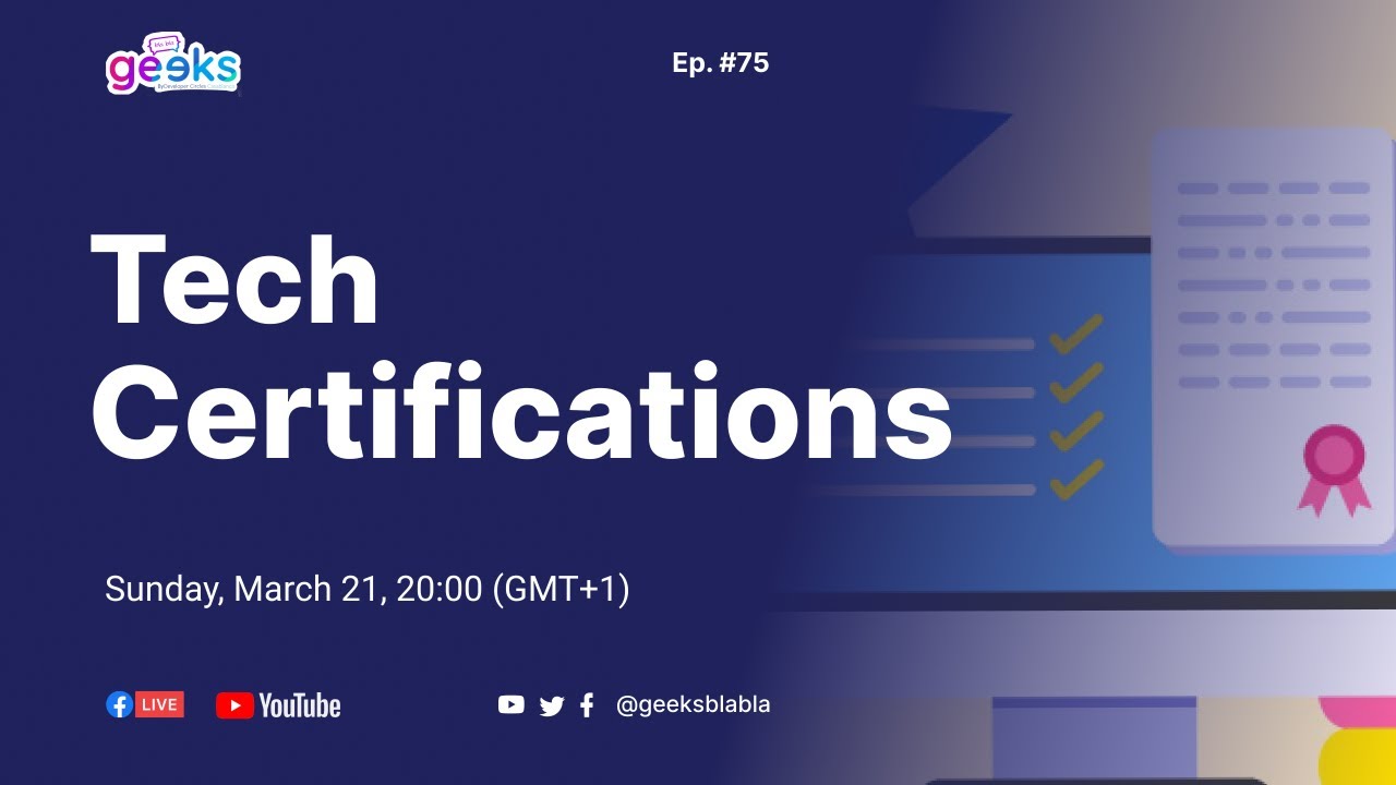 GeeksBlaBla #75 — IT Certifications